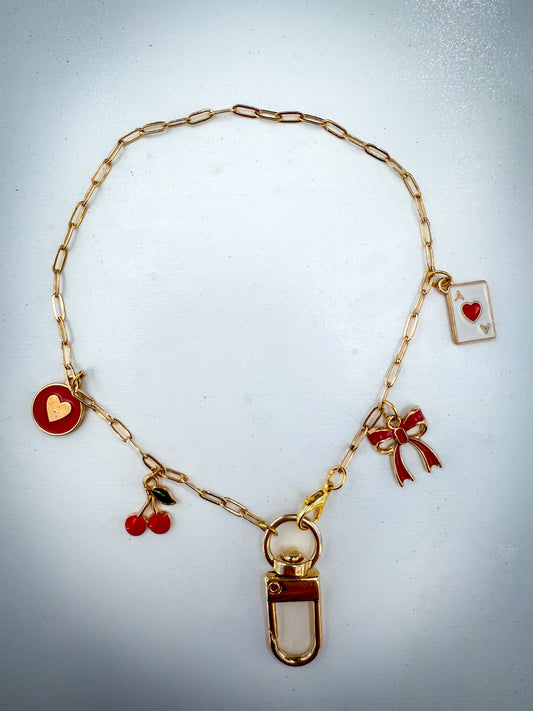 Red Freshie Charm Hanger