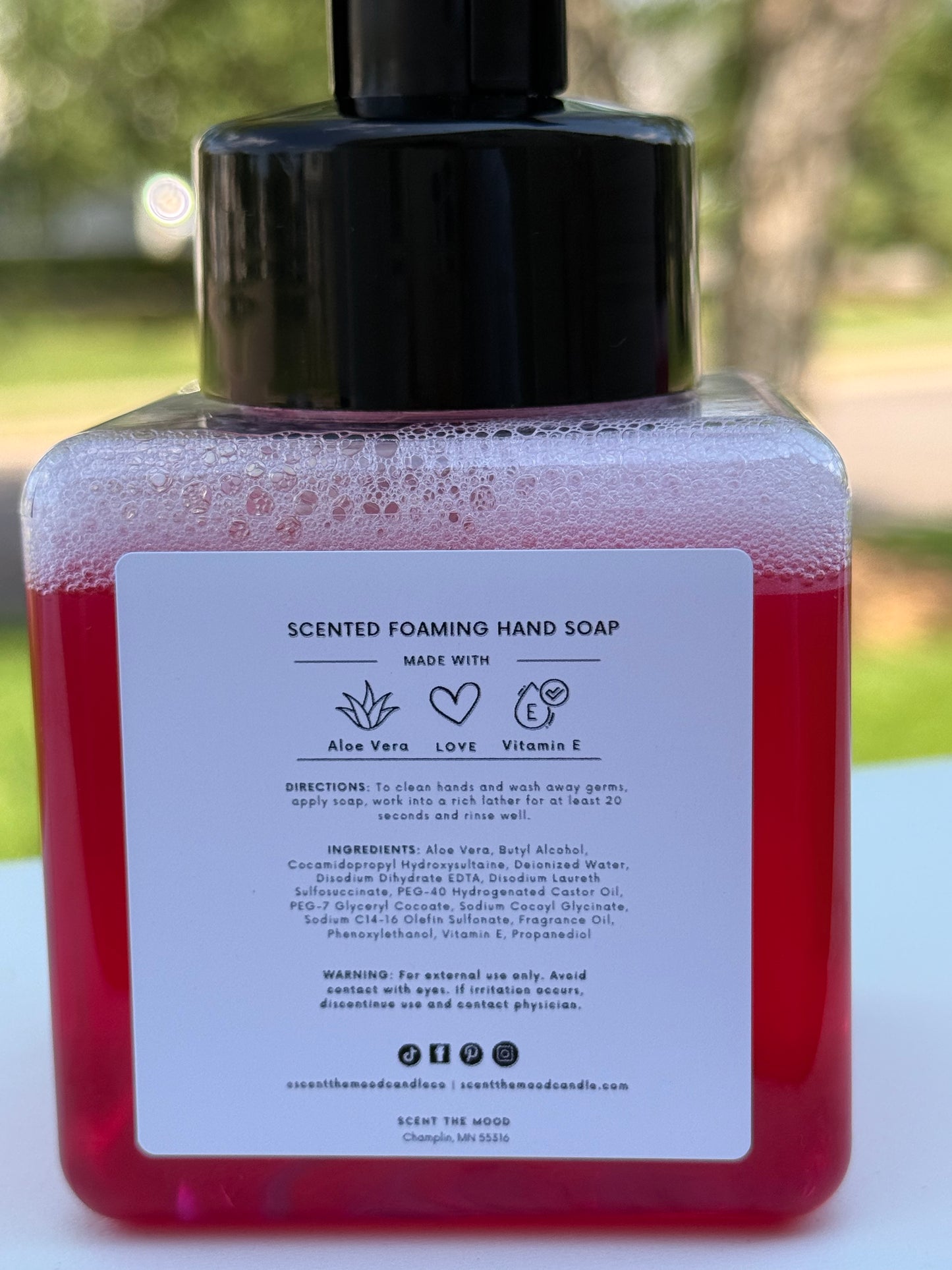 Rosé Bubbles Foaming Hand Soap 8.5 oz