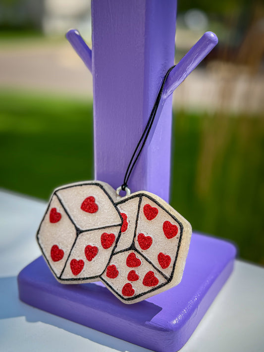 Heart Dice Freshie