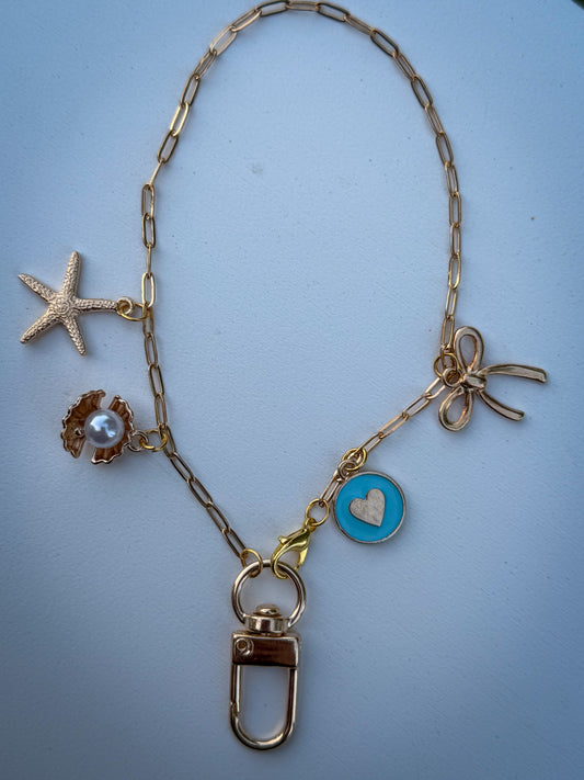 Blue Ocean Freshie Charm Hanger