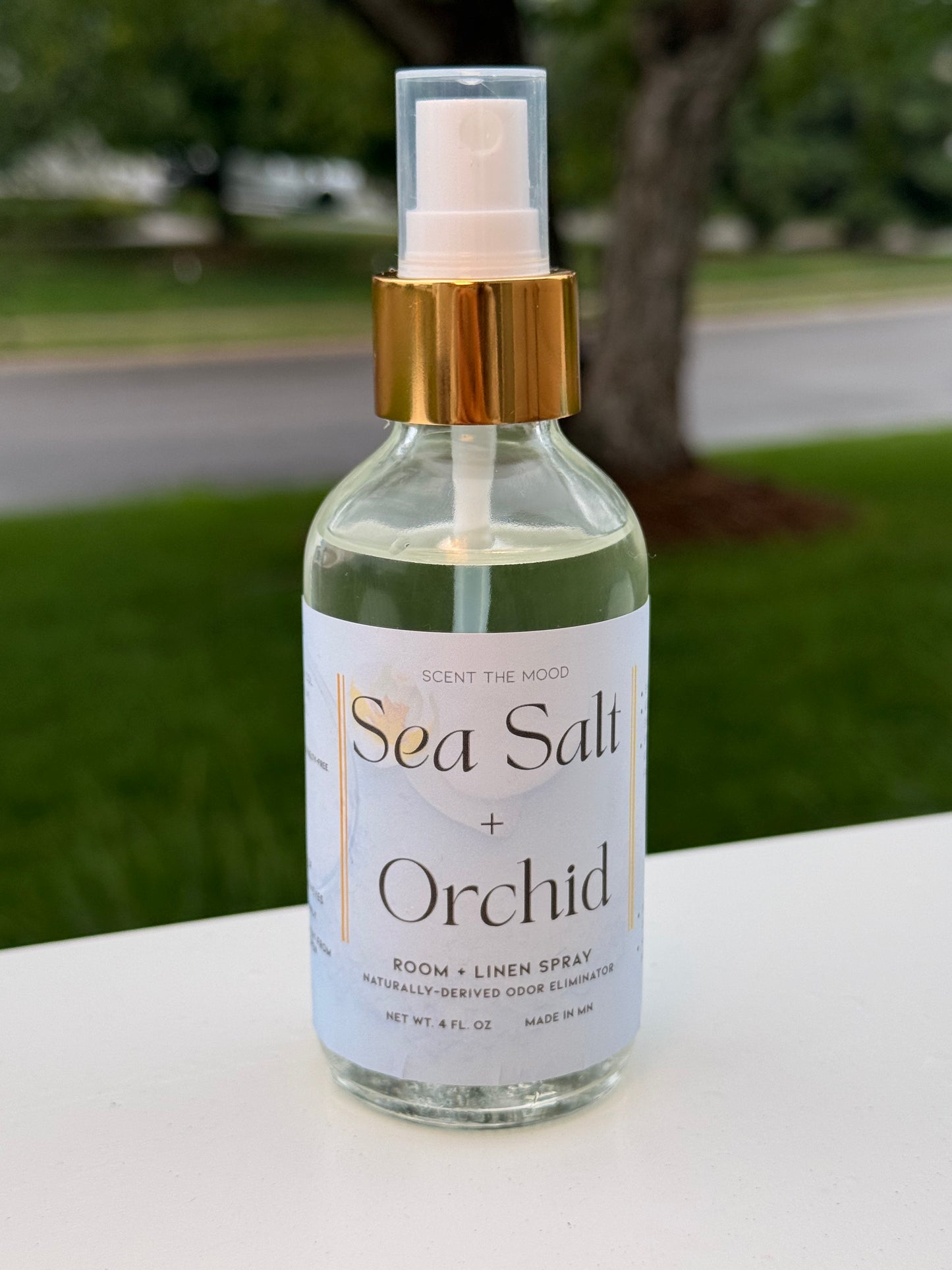 Sea Salt + Orchid Odor Eliminating Linen Room Spray 4oz