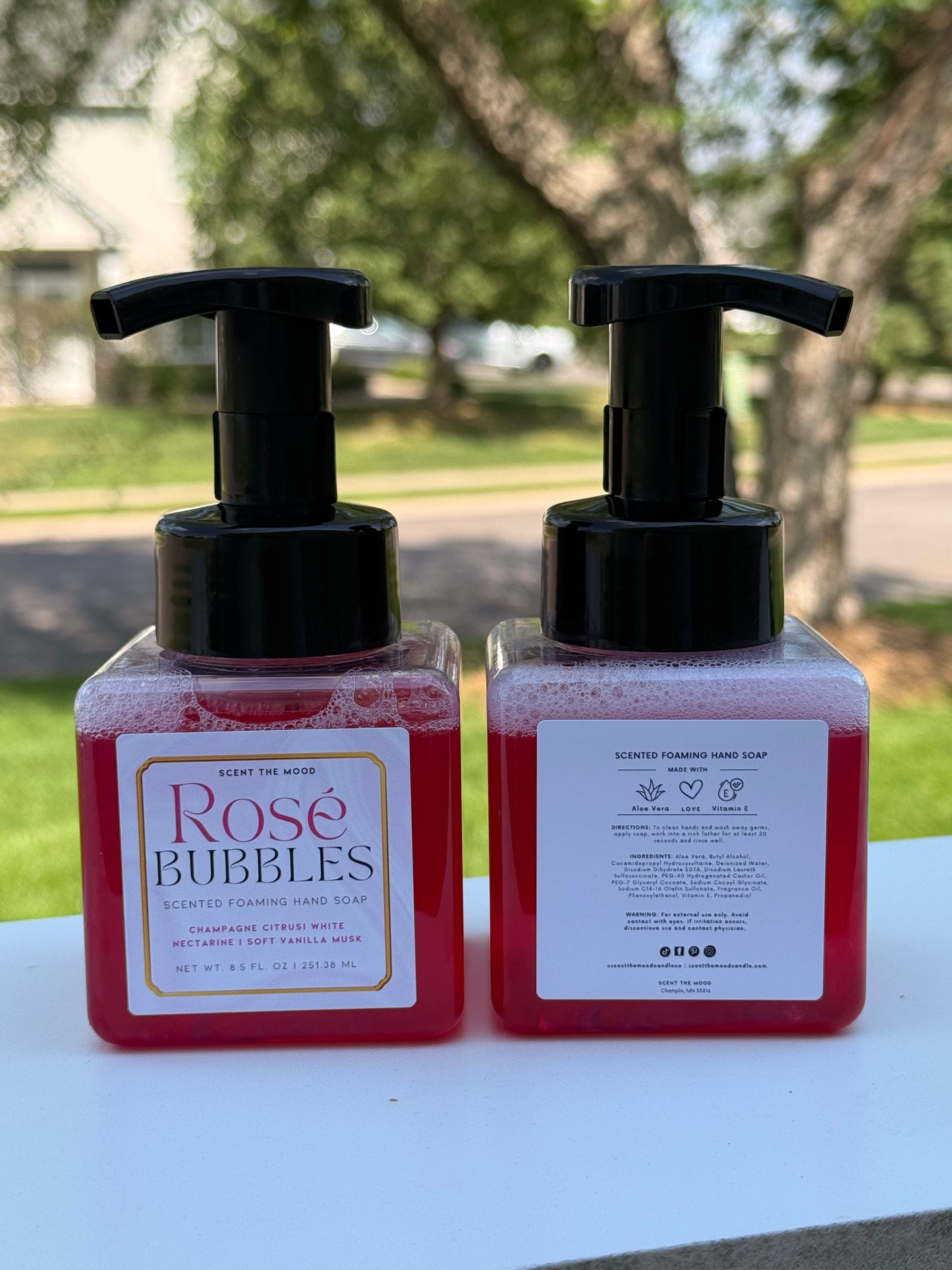 Rosé Bubbles Foaming Hand Soap 8.5 oz