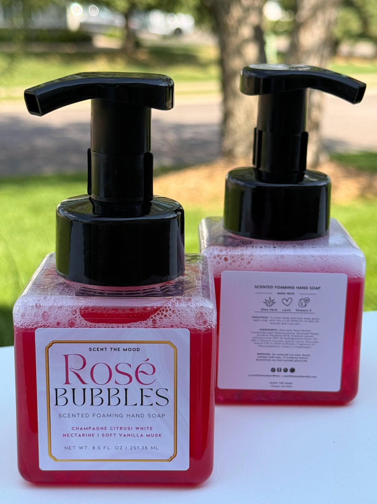 Rosé Bubbles Foaming Hand Soap 8.5 oz